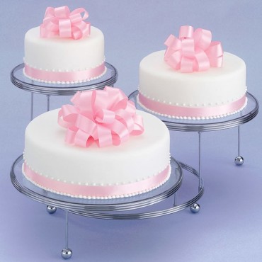 Wilton Cakes 'N More 3 Tier Party Stand 02-0-0192