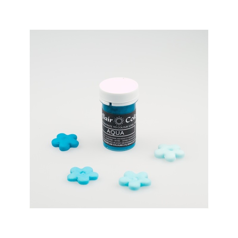 Sugarflair Pastel Paste Colour - Aqua, 25g