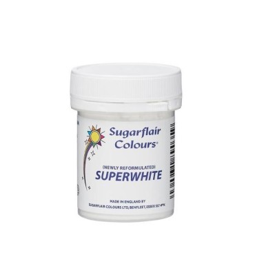 Extraweisses Farbpulver - Aufheller Superwhite - Extra Weisse Lebensmittelfarbe