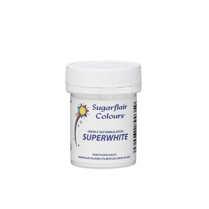Sugarflair Superwhite Icing Whitener Powder 20g