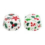 Decora Christmas Best Wishes Cupcake Cases, 36 pcs