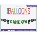 Unique Party GAME ON Folienballon Garland Set