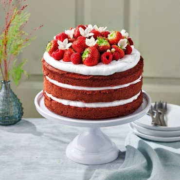 Glutenfreie Red Velvet Backmischung - Halal Backmischung Red Velvet Cake