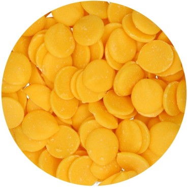 Drip Cake Mango Geschmack - Mango Deco Melts Popcake - Cakesicle Glasur Orange