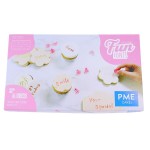PME Fun Fonts Cupcakes & Cookies Stempelset - Collection 3