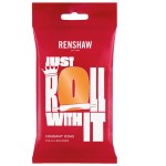 Renshaw Just Roll With It Fondant Icing Tiger Orange, 250g