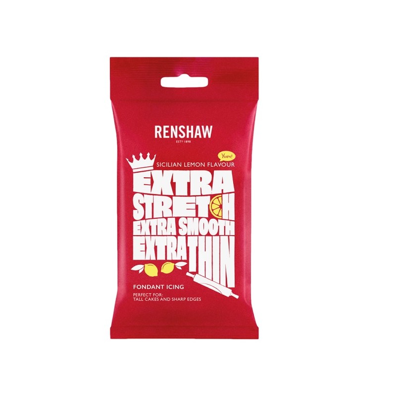 Renshaw Sicilian Lemon Sugarpaste White, 1000g