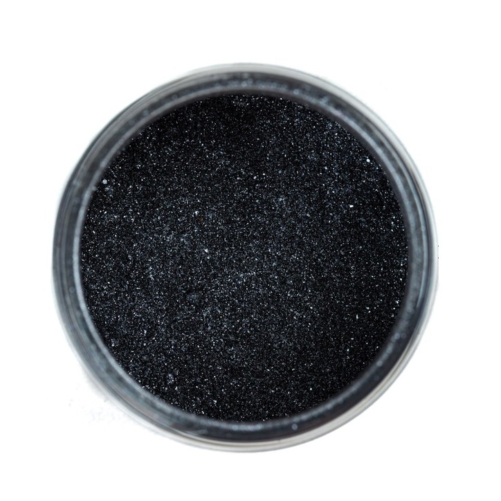 Super Streusel Black Glitter Powder 10g – Edible Glitter for Cakes