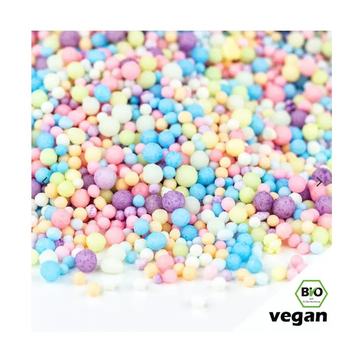 Super Streusel BIO Tüte Buntes 90g – Vegane & Bio Streusel Mix Super Streusel BIO Tüte Buntes 90g – Vegane & Bio Streusel Mix