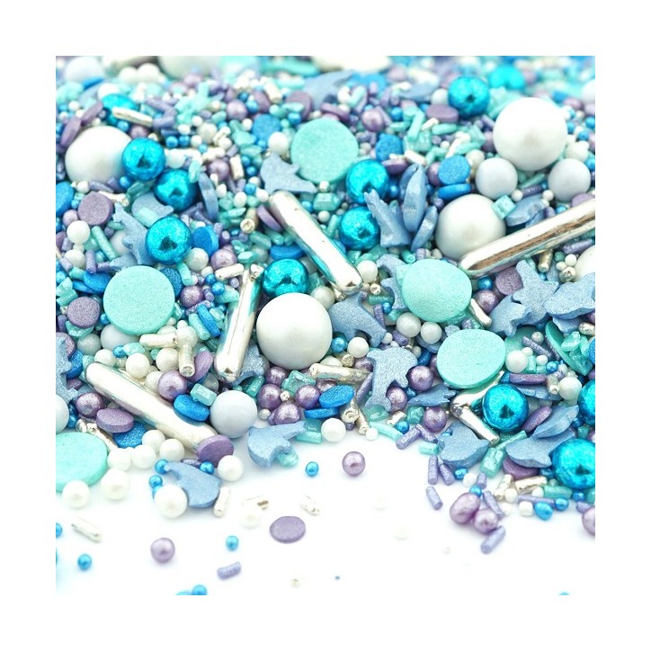 Super Streusel Meeresrauschen – Streuselmix mit Delfinen & Muscheln, 90g Super Streusel Meeresrauschen – Streuselmix mit Delfinen & Muscheln, 90g