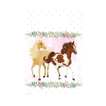 8 Beautiful Horses Paper Bags - Lootbags Horses 9909883