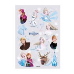 deKora Edible Frozen II Wafer Sheet Pictures, 12 pcs