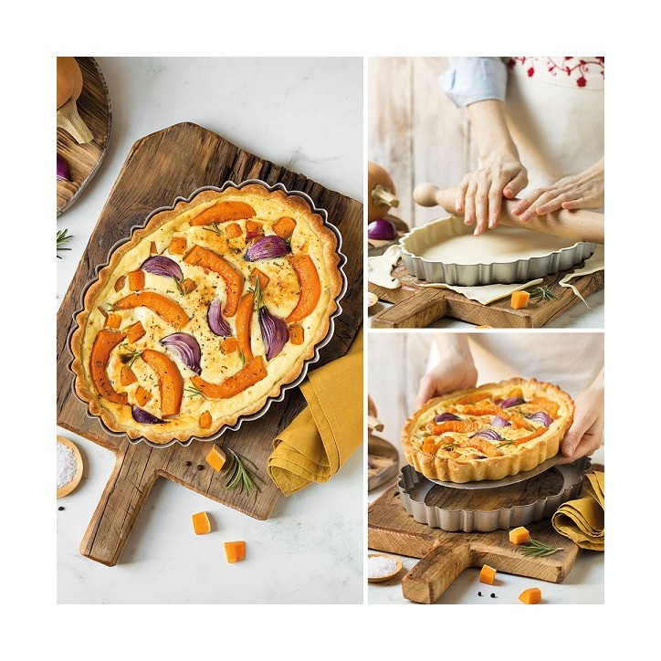 OVALE Quiche Backform DESIGNLINE - Ovale Backform - Wähenbackform OVAL OVALE Quiche Backform DESIGNLINE - Ovale Backform - Wähenbackform OVAL