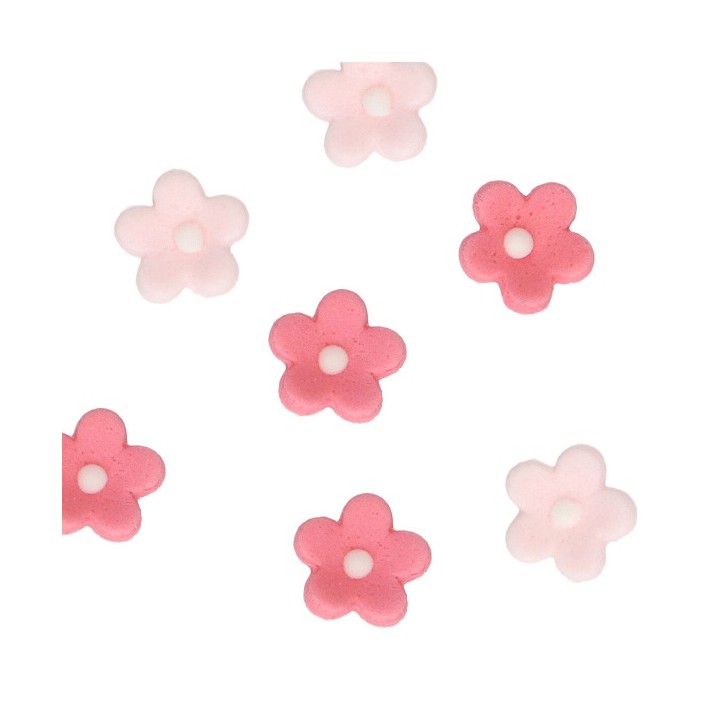 FunCakes Pink Mini Sugar Flowers 64 pcs FunCakes Pink Mini Sugar Flowers 64 pcs