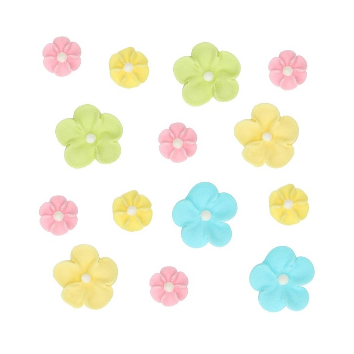 FunCakes Sugar Decorations Blossom Mix Pastel Set/32 - Sugar Flower Pastel Mix FunCakes Sugar Decorations Blossom Mix Pastel Set/32 - Sugar Flower Pastel Mix