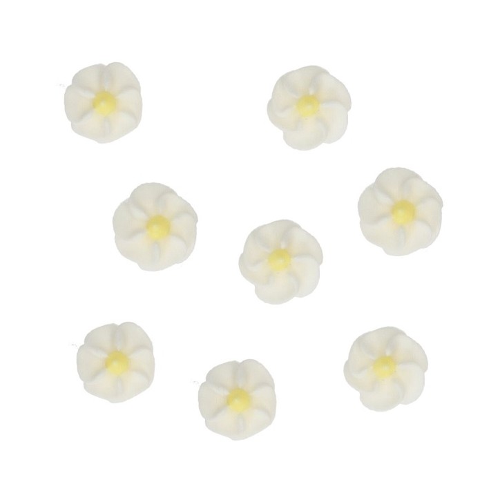 FunCakes White Sugar Flowers 56 pcs FunCakes White Sugar Flowers 56 pcs