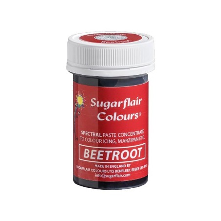 Beetroot Spectral Paste Lebensmittelfarbe - Rote Lebensmittelfarbe VEGAN - Laktosefreie Lebensmittelfarbe