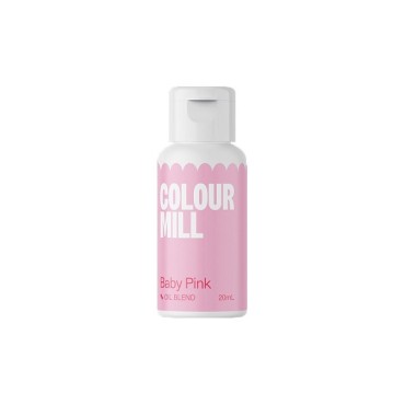 Colour Mill Switzerland - Baby Pink Oil Blend Colour Mill - Baby Pink Oil Based Food Colouring
