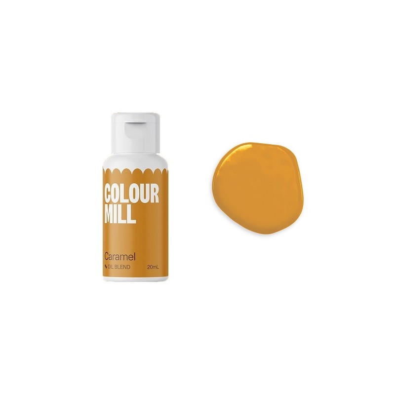Colour Mill Oil Blend Lebensmittelfarbe Caramel 20ml