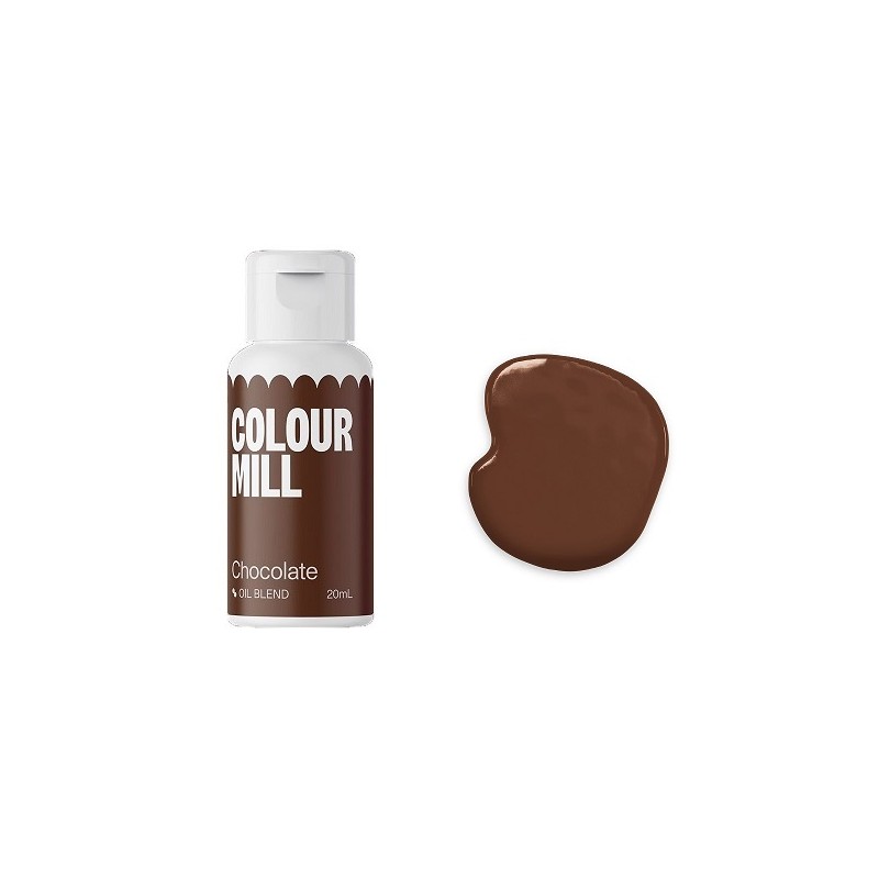 Colour Mill Oil Blend Food Colouring Chocolat 20ml
