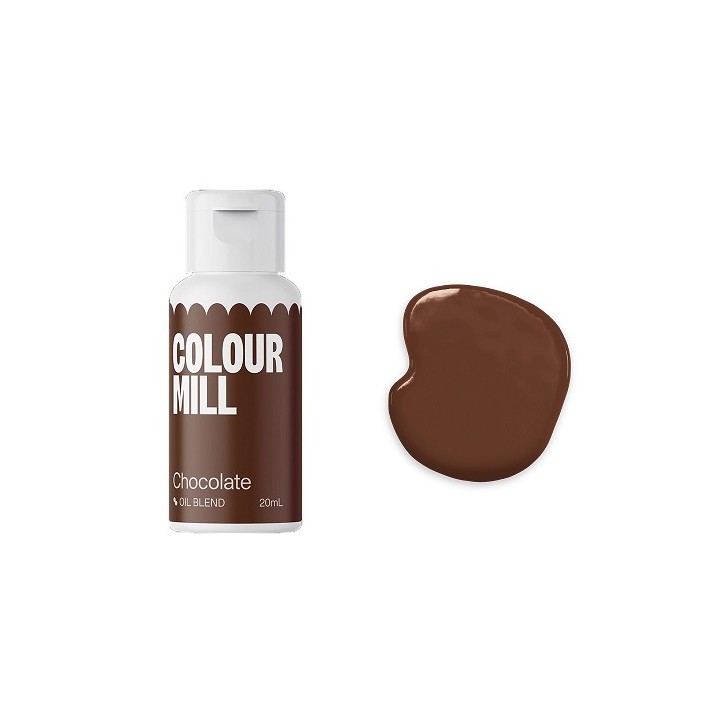 Colour Mill Chocolat Lebensmittelfarbe Braun 20ml