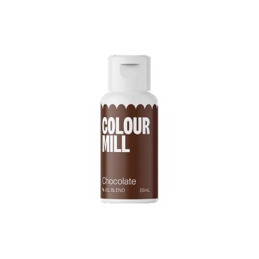 CMO20CHO Colour Mill Chocolate Food Colouring - Oil Blend Chocolate Brown Colouring - Vegan Food Colour - Colourmill Switzerland