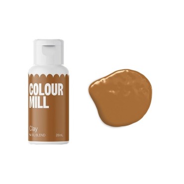 Colour Mill Clay Oil Blend - Nature Tone Food Colouring - Colour Mill Oil Blend Clay CMO20CLY