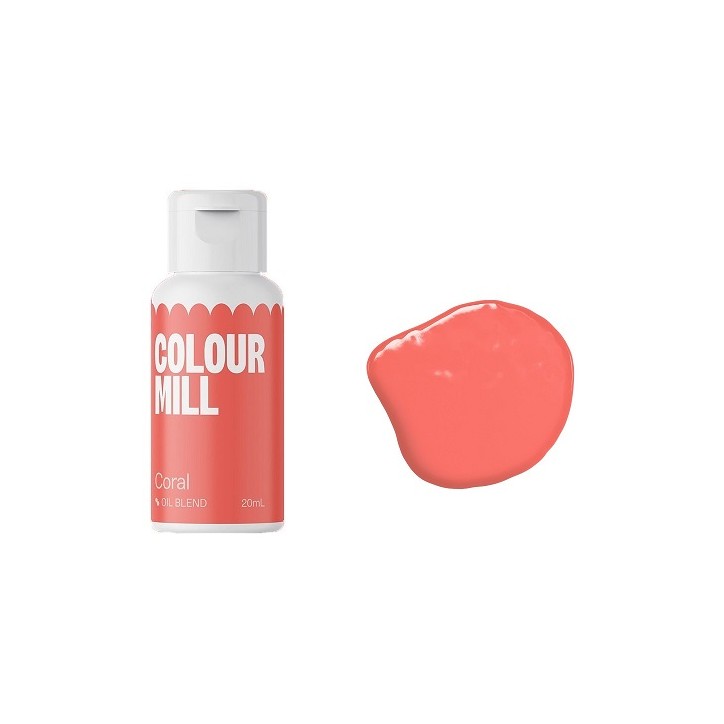 Colour Mill Coral Lebensmittelfarbe Koralle 20ml