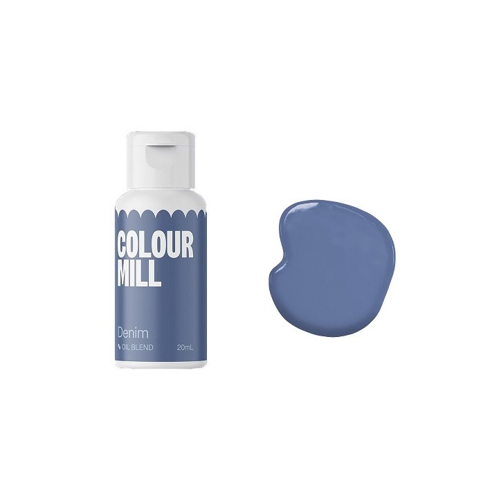 Colour Mill Denim Lebensmittelfarbe Jeansblau 20ml