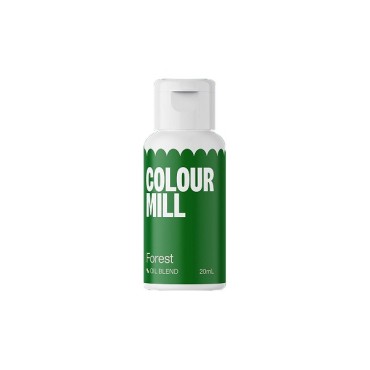 Lebensmittelfarbe Waldgrün - Forest Colour Mill Vegane Farben - Koscher Lebensmittelfarbe Forest ölbasierte Farbe