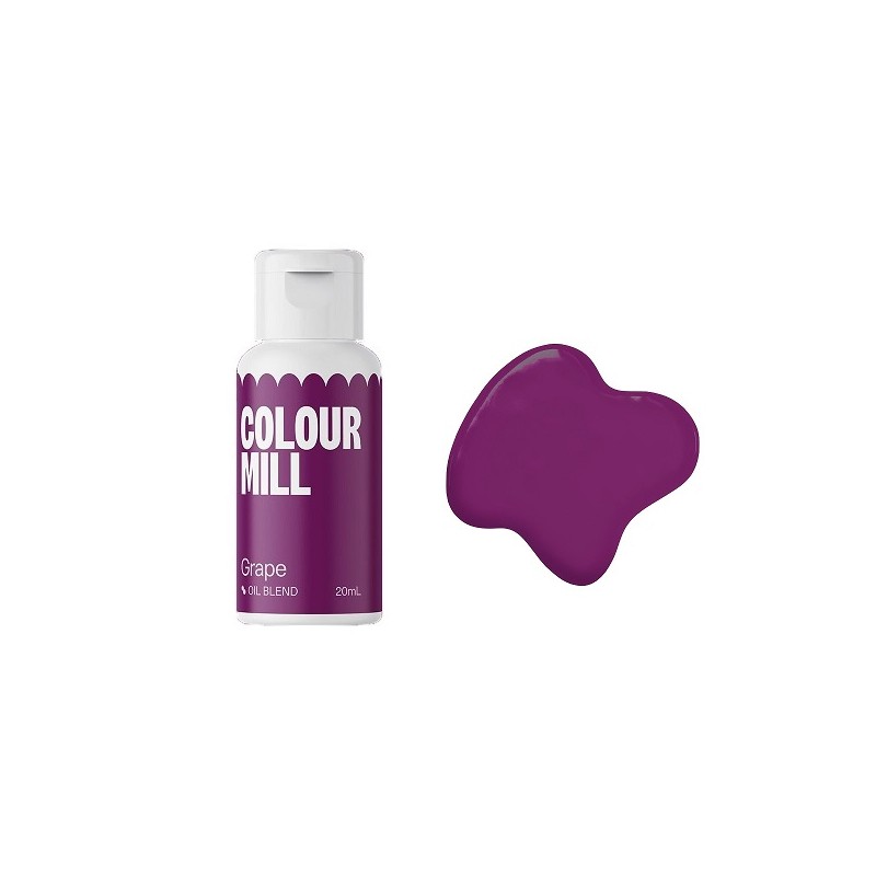 Colour Mill Oil Blend Food Colouring Grape 20ml