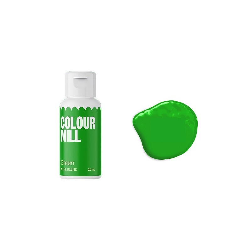 Colour Mill Oil Blend Lebensmittelfarbe Green 20ml
