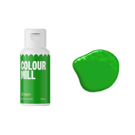 Lebensmittelfarbe Grasgrün - Green Colour Mill Food Colouring - Colour Mill Green Lebensmittelfarbe auf Ölbasis