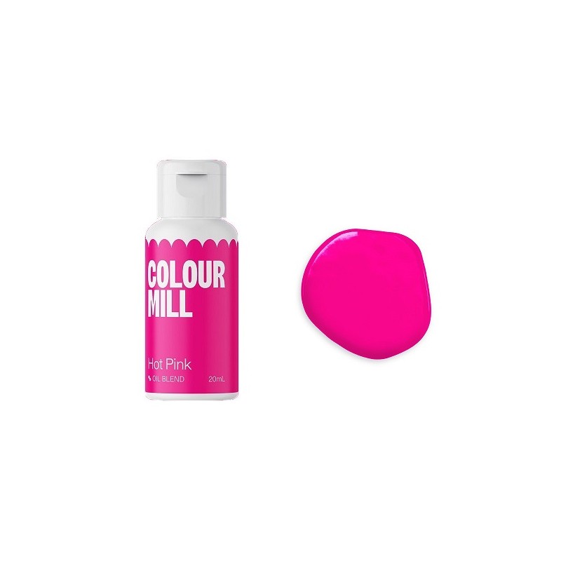Colour Mill Oil Blend Food Colouring Hot Pink 20ml