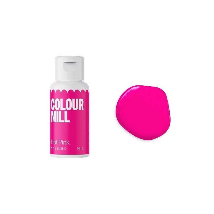 Colour Mill Hot Pink Lebensmittelfarbe 20ml Pink Colour Mill Hot Pink Lebensmittelfarbe 20ml Pink