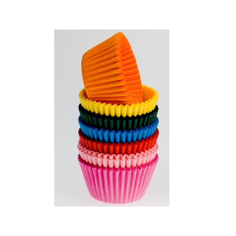 Bakeria Cupcake Liners Rainbow Colours, 140 pcs