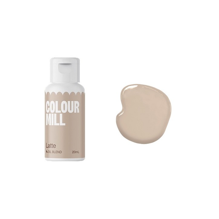 Colour Mill Latte Lebensmittelfarbe 20ml Braun