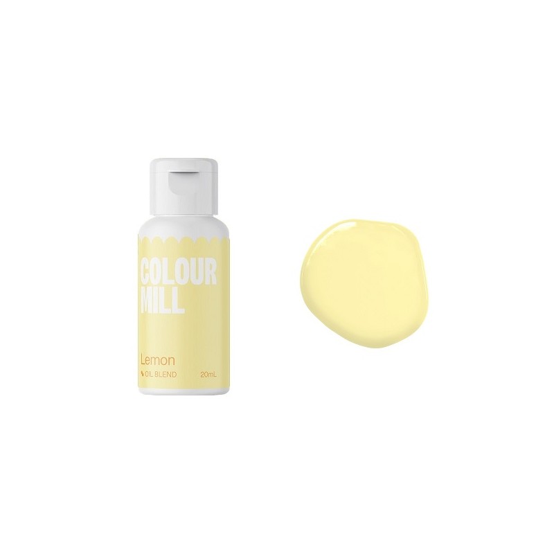 Colour Mill Oil Blend Food Colouring Lemon 20ml