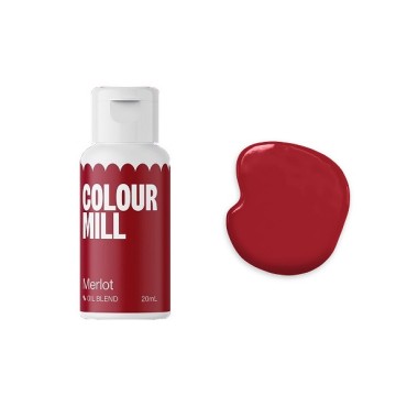 Shop Colour Mill Food Colours Merlot, Colour Mill Oil Blend CMO20MER, Chocolate Food Colouring Merlot, Wine Red Food Colouring,