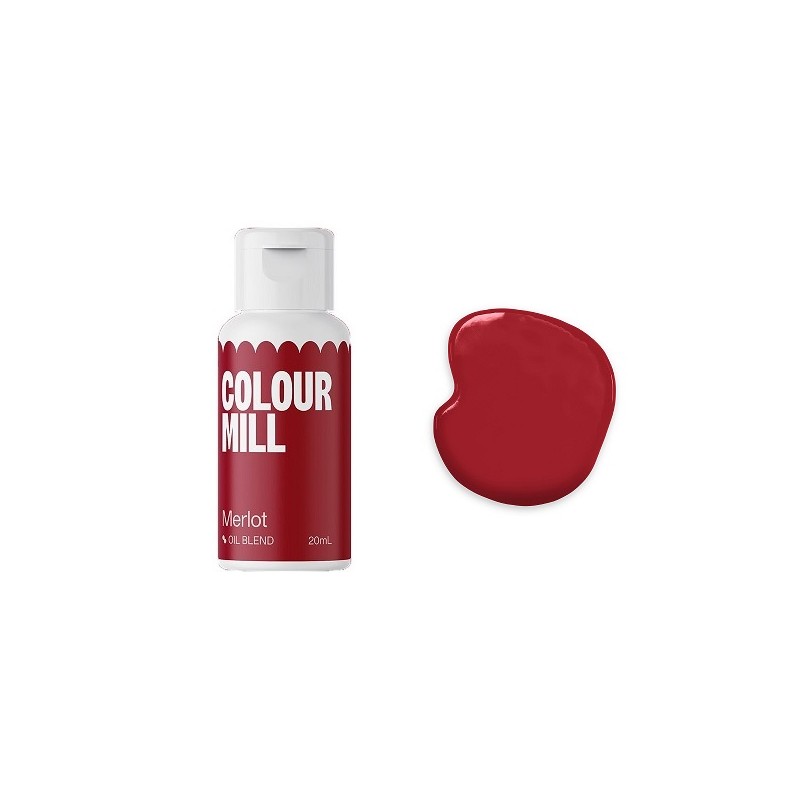 Colour Mill Oil Blend Food Colouring Merlot 20ml