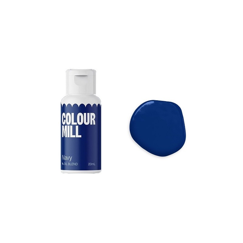 Colour Mill Oil Blend Lebensmittelfarbe Navy 20ml