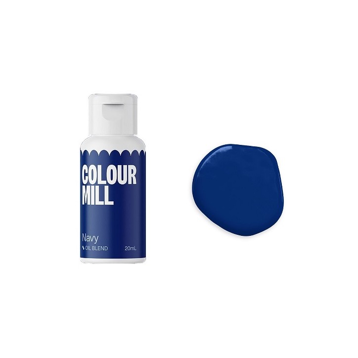 Colour Mill Navy Lebensmittelfarbe 20ml Oil Blend