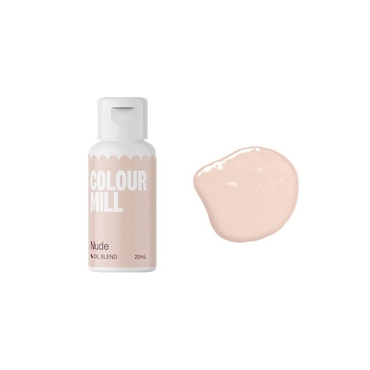 Colour Mill Nude Lebensmittelfarbe 20ml Oil Blend Colour Mill Nude Lebensmittelfarbe 20ml Oil Blend