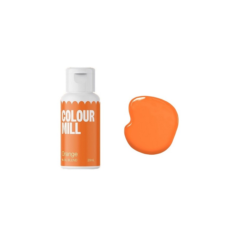 Colour Mill Oil Blend Lebensmittelfarbe Orange 20ml