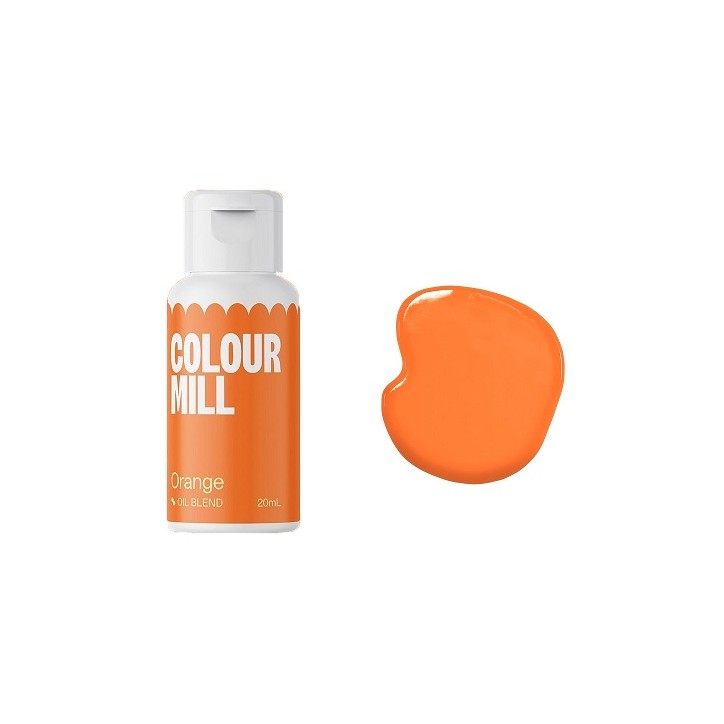 Colour Mill Orange Lebensmittelfarbe 20ml Oil Blend