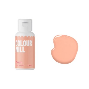 Peach Food Colouring Colour Mill Oil Blend VEGAN Chocolate Colour Orange Allergenefree Food Coloring Peach