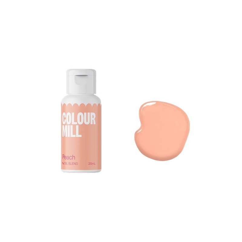 Colour Mill Oil Blend Food Colouring Peach 20ml