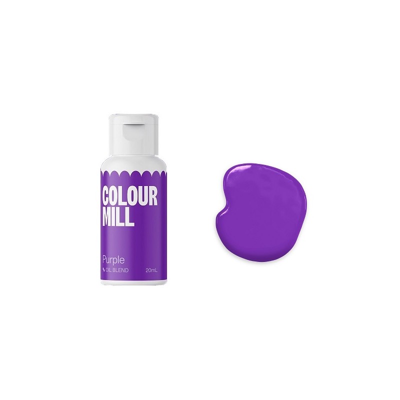 Colour Mill Oil Blend Food Colouring Purple 20ml