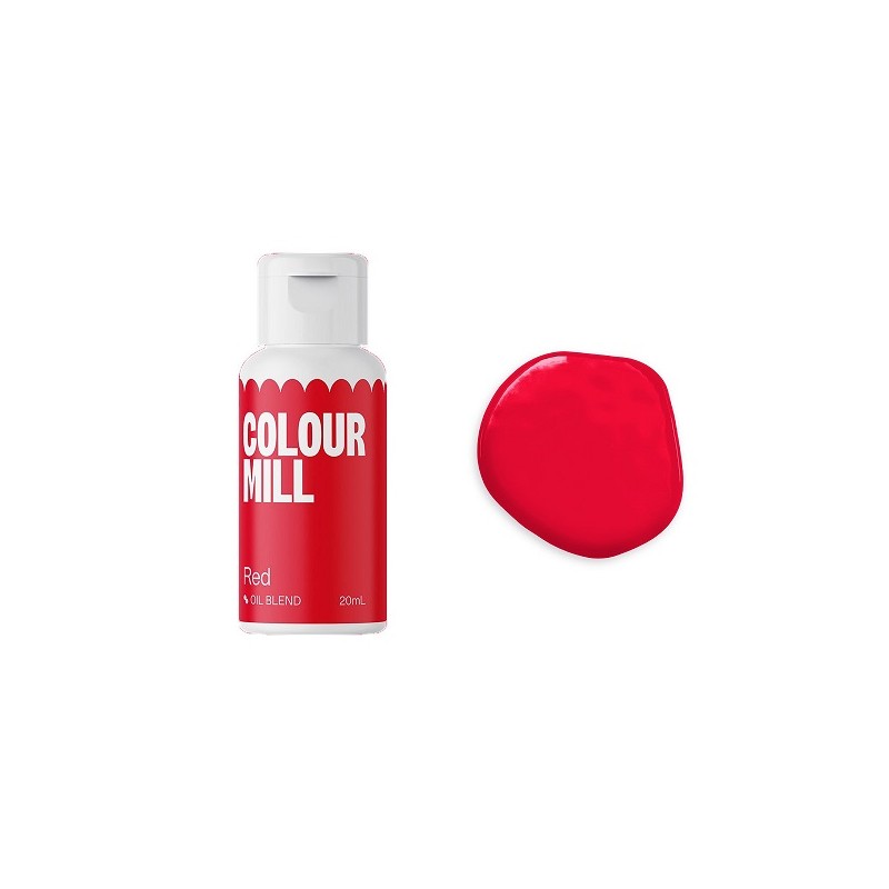 Colour Mill Oil Blend Food Colouring Red 20ml