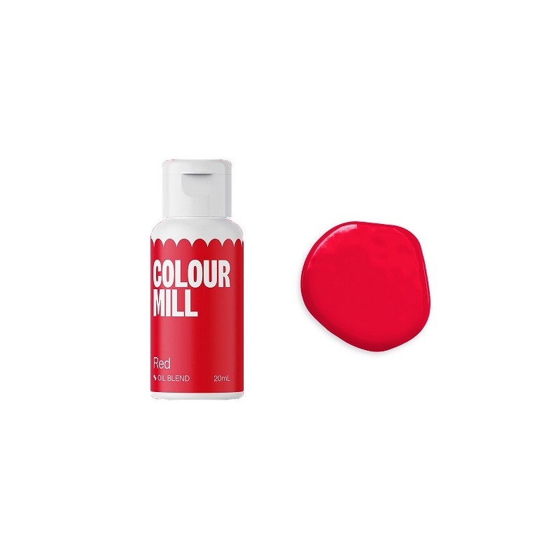 Colour Mill Oil Blend Lebensmittelfarbe Red 20ml